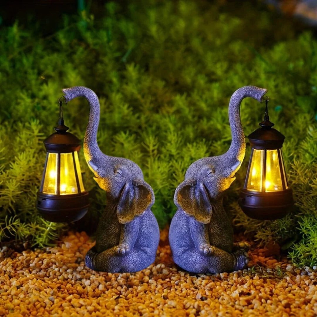 Elephant Lantern® | Solar-Powered Lighting