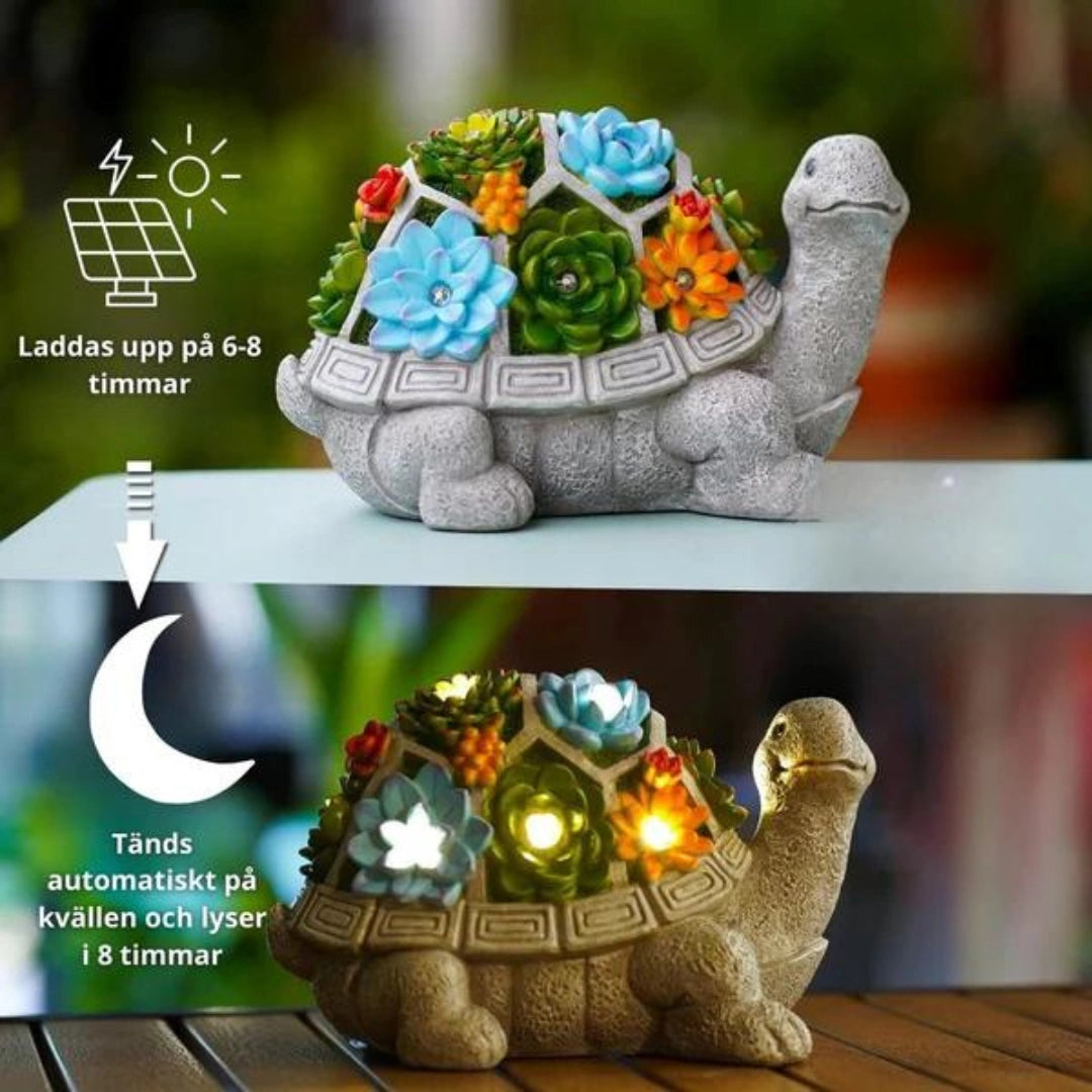 Flowerturtle® | Solar-Powered Garden Light