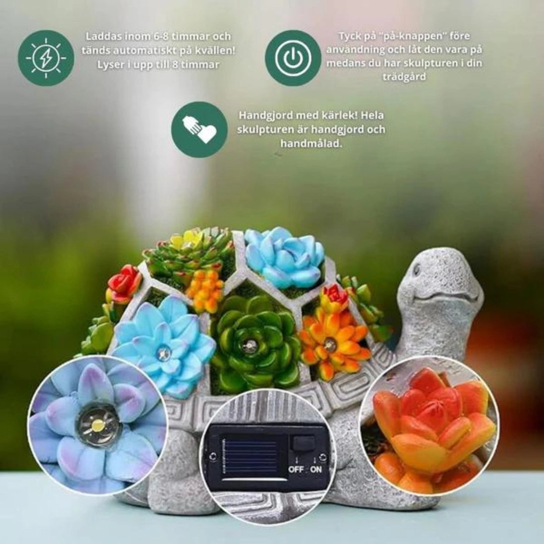 Flowerturtle® | Solar-Powered Garden Light